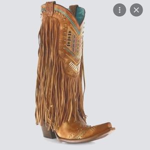 Corral Women's Swarovski Fringe Boots